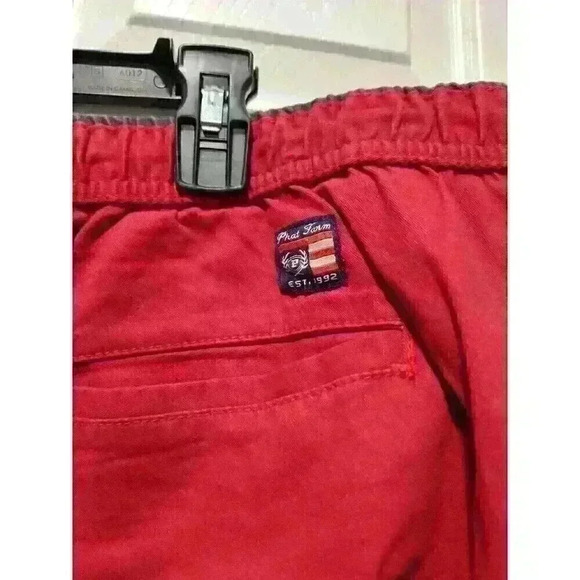 Phat Farm Men's 5XL Y2K Red /Burgundy Stretch Jogger Pristine condition - Picture 8 of 10
